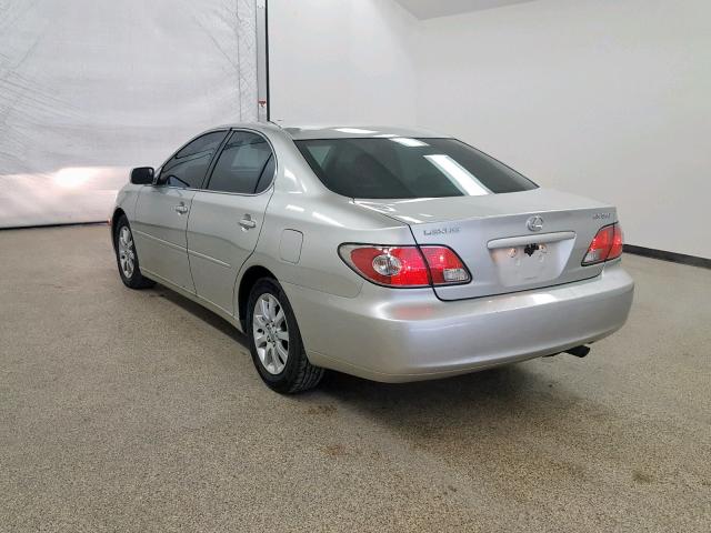 JTHBA30G045018882 - 2004 LEXUS ES 330 SILVER photo 3