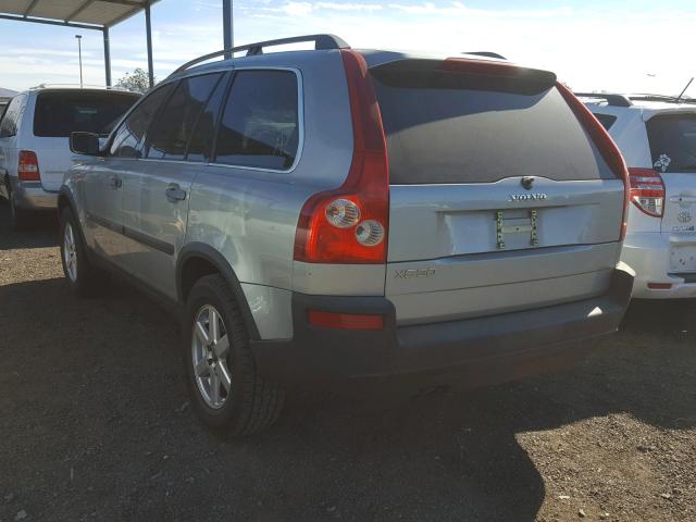 YV1CY592651136488 - 2005 VOLVO XC90 SILVER photo 3