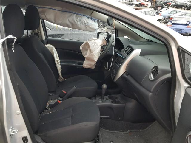 3N1CE2CP3FL423592 - 2015 NISSAN VERSA NOTE SILVER photo 5