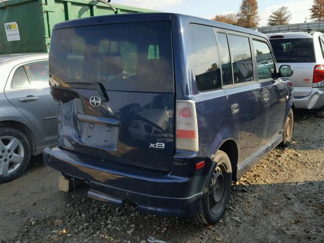 JTLKT324064033040 - 2006 TOYOTA SCION XB Көк фото 4