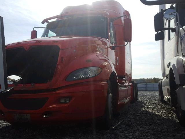 3HSDJSNR6EN019210 - 2014 INTERNATIONAL PROSTAR RED photo 2