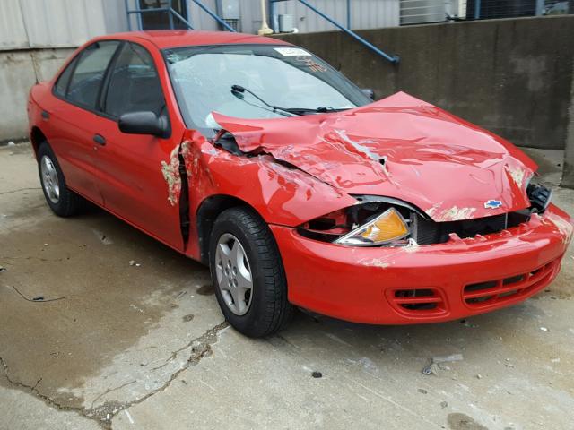 1G1JC524217187302 - 2001 CHEVROLET CAVALIER B RED photo 1