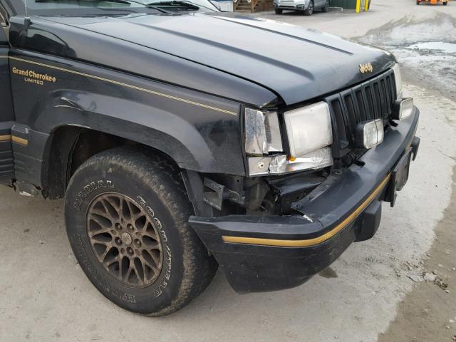 1J4GZ78S1SC604767 - 1995 JEEP GRAND CHER BLACK photo 9