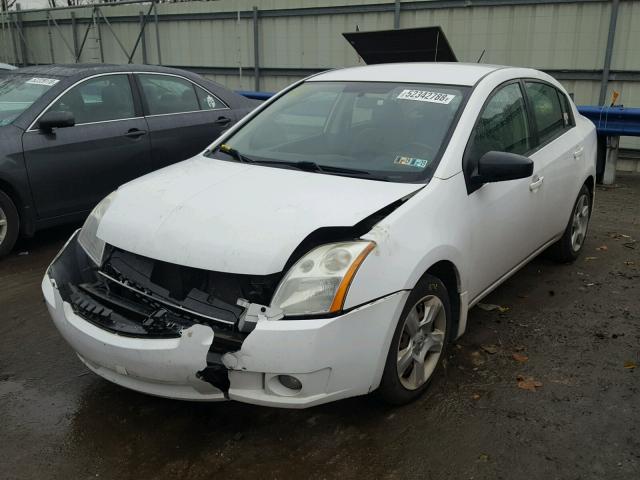 3N1AB61E78L677964 - 2008 NISSAN SENTRA 2.0 WHITE photo 2