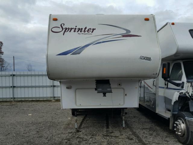 4YDE2622031207053 - 2003 KEYSTONE SPRINTER WHITE photo 2