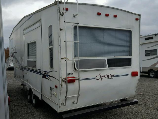 4YDE2622031207053 - 2003 KEYSTONE SPRINTER WHITE photo 4