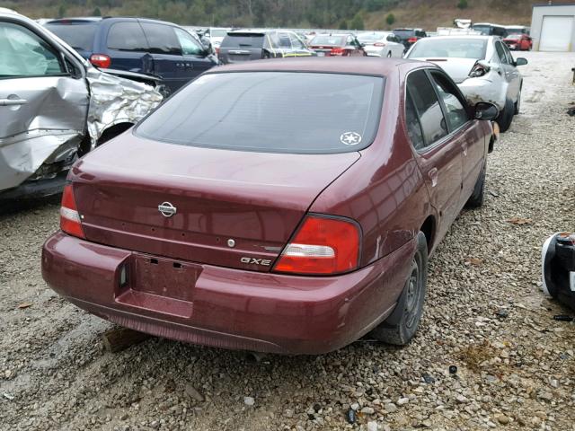 1N4DL01D41C235114 - 2001 NISSAN ALTIMA XE RED photo 4