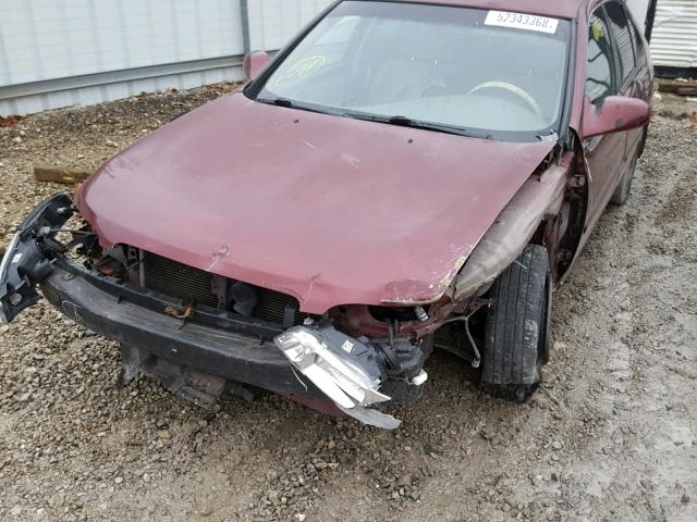 1N4DL01D41C235114 - 2001 NISSAN ALTIMA XE RED photo 9