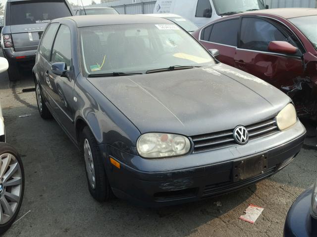 9BWBL61J344021987 - 2004 VOLKSWAGEN GOLF GL GRAY photo 1