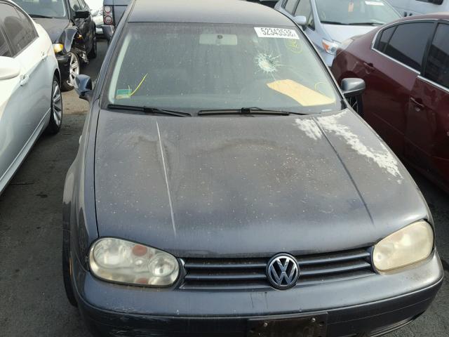 9BWBL61J344021987 - 2004 VOLKSWAGEN GOLF GL GRAY photo 9