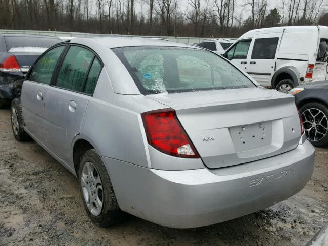 1G8AJ52F55Z161246 - 2005 SATURN ION LEVEL SILVER photo 3