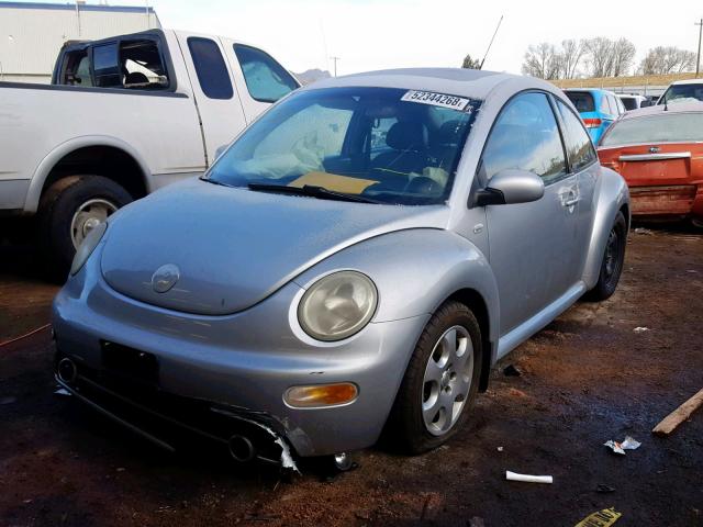 3VWCK21C53M415339 - 2003 VOLKSWAGEN NEW BEETLE Silber Foto 2
