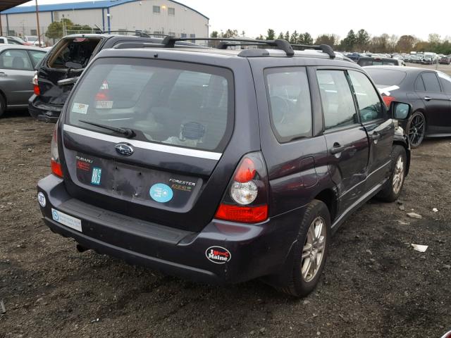 JF1SG66698H707328 - 2008 SUBARU FORESTER S 灰色 照片 4