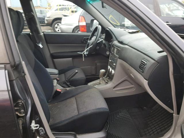 JF1SG66698H707328 - 2008 SUBARU FORESTER S 灰色 照片 5