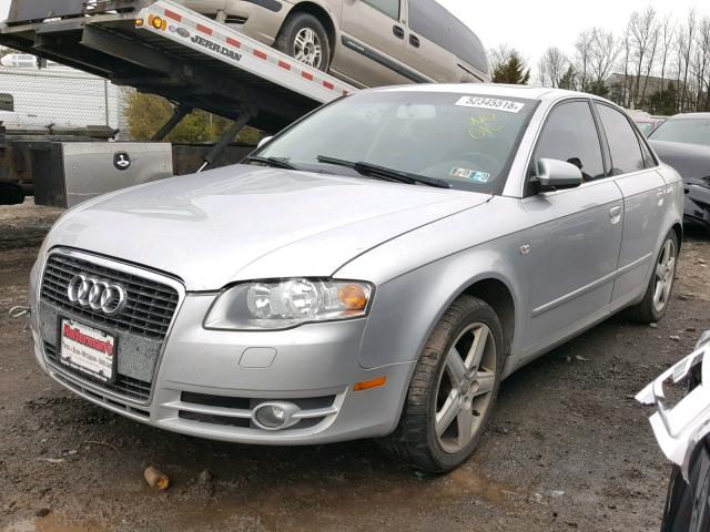 WAUDF68E15A429729 - 2005 AUDI A4 2.0T QU SILVER photo 2