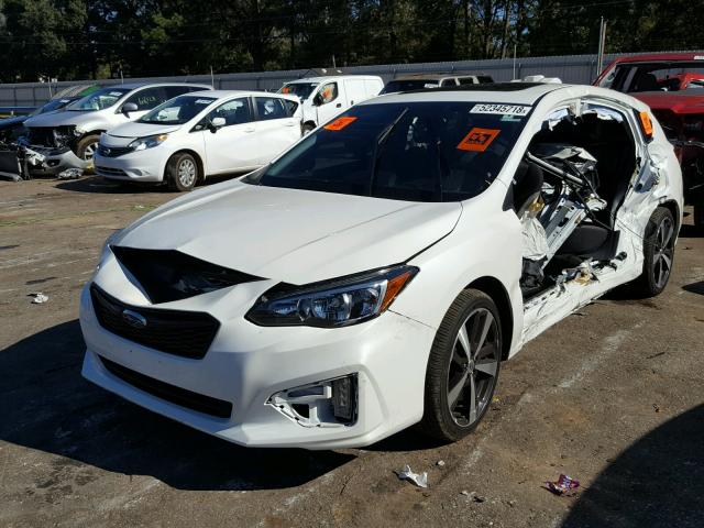 4S3GTAM60J3738570 - 2018 SUBARU IMPREZA SP WHITE photo 2