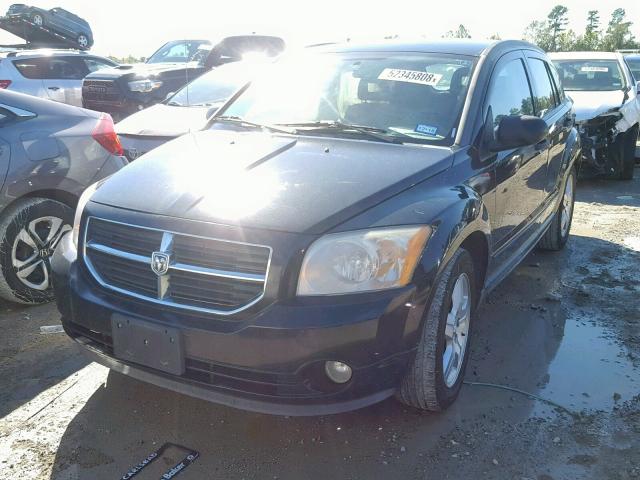 1B3HB48B97D504240 - 2007 DODGE CALIBER SX BLACK photo 2