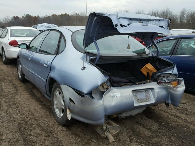 1FALP51U6VA149687 - 1997 FORD TAURUS G TEAL photo 3