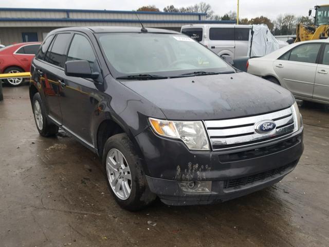 2FMDK38C07BB11373 - 2007 FORD EDGE SEL BLACK photo 1