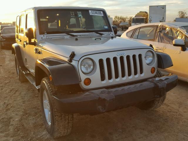 1J4GA39127L157976 - 2007 JEEP WRANGLER X GRAY photo 1