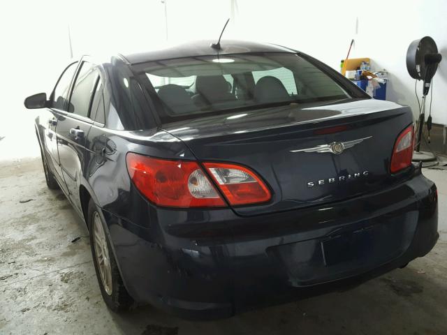 1C3LC56R28N182598 - 2008 CHRYSLER SEBRING TO BLUE photo 3