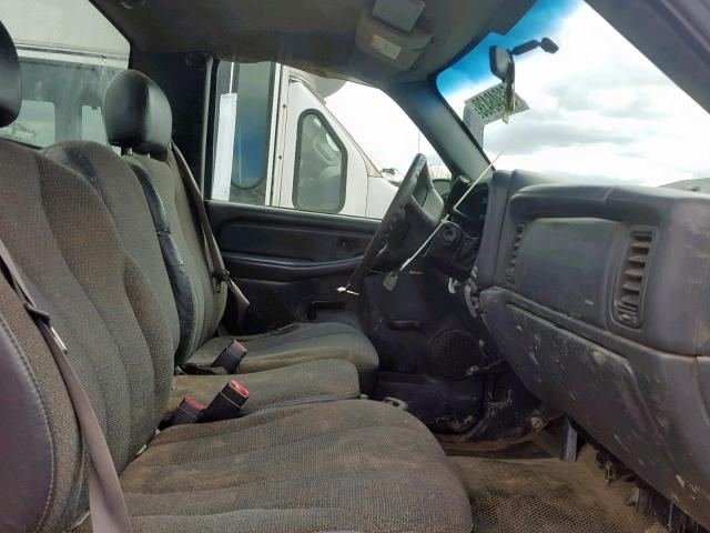 1GCEC14WX2Z144056 - 2002 CHEVROLET SILVERADO BLUE photo 5