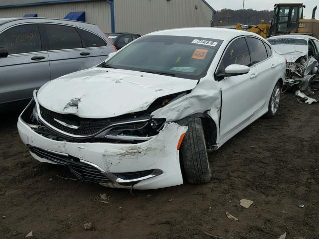 1C3CCCAB7GN167642 - 2016 CHRYSLER 200 LIMITE WHITE photo 2