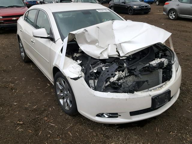 1G4GC5ED9BF306821 - 2011 BUICK LACROSSE C WHITE photo 1