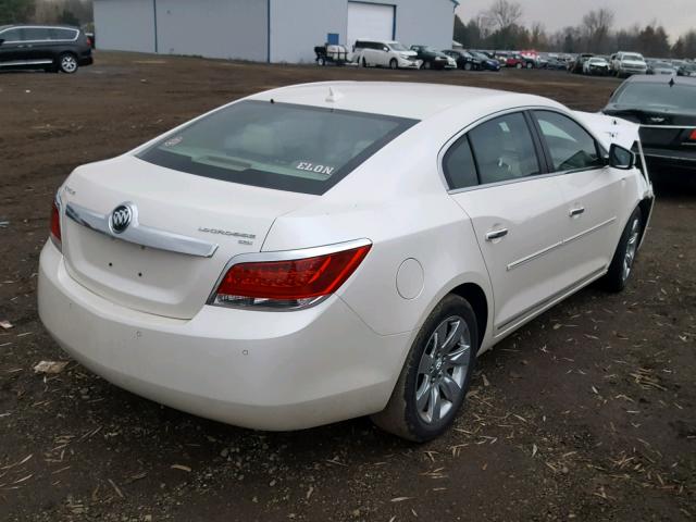 1G4GC5ED9BF306821 - 2011 BUICK LACROSSE C WHITE photo 4