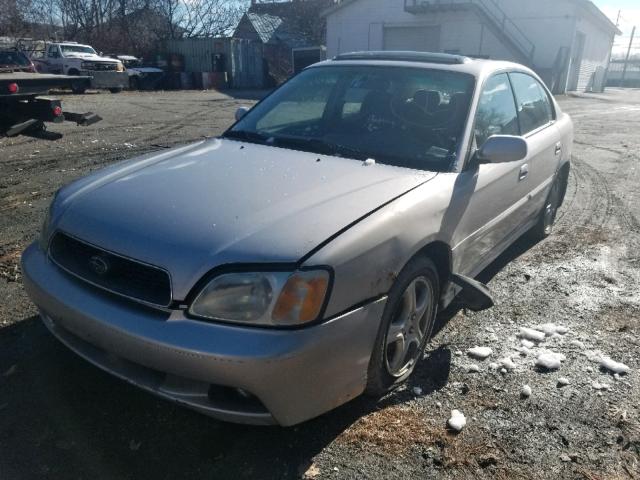 4S3BE635837204982 - 2003 SUBARU LEGACY L SILVER photo 2