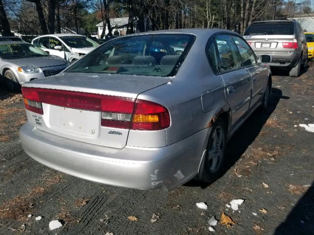 4S3BE635837204982 - 2003 SUBARU LEGACY L SILVER photo 4