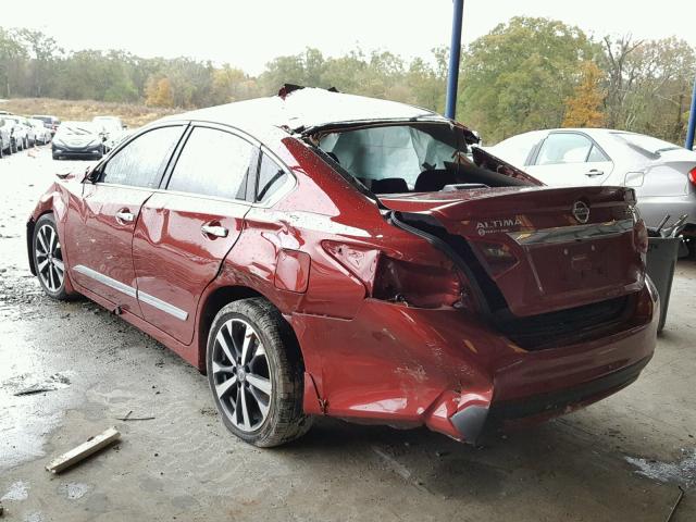 1N4BL3AP2HC112005 - 2017 NISSAN ALTIMA 3.5 RED photo 3