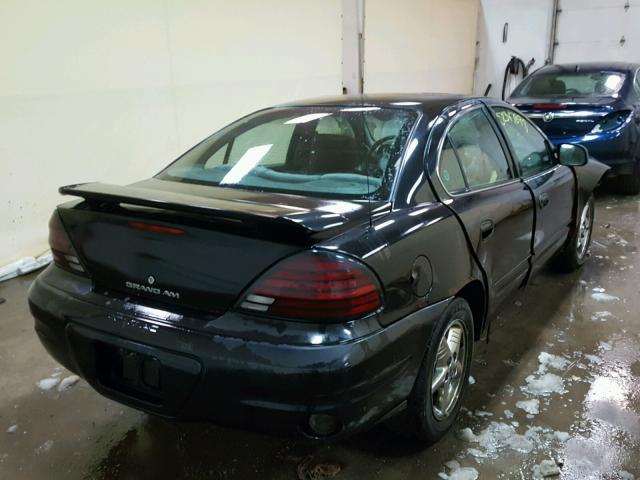 1G2NF52E94M673737 - 2004 PONTIAC GRAND AM S BLACK photo 4