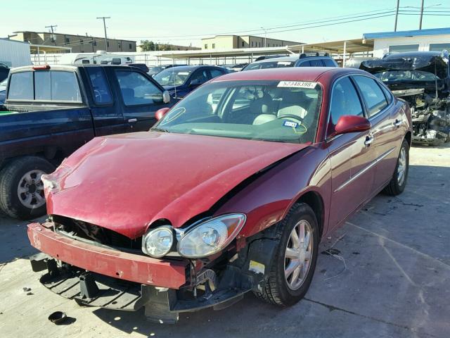 2G4WD582161162276 - 2006 BUICK LACROSSE C BURGUNDY photo 2