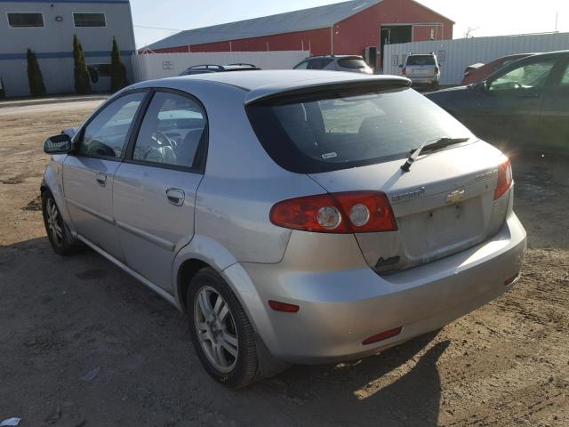 KL1JK69Z46K302852 - 2006 CHEVROLET OPTRA 5 LT SILVER photo 3