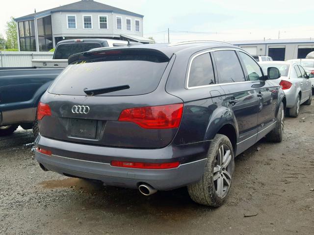 WA1AV74L87D032727 - 2007 AUDI Q7 4.2 QUA CHARCOAL photo 4