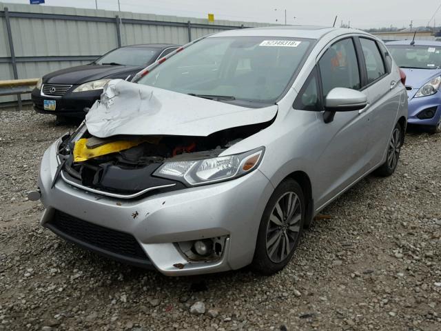 3HGGK5H82FM779456 - 2015 HONDA FIT EX SILVER photo 2