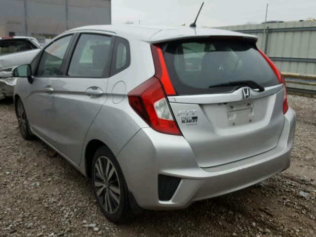 3HGGK5H82FM779456 - 2015 HONDA FIT EX SILVER photo 3