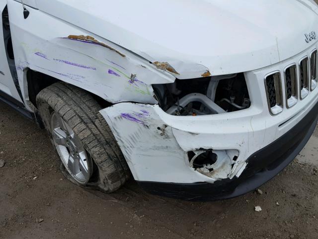 1C4NJCBA4ED545550 - 2014 JEEP COMPASS SP 白色 照片 10