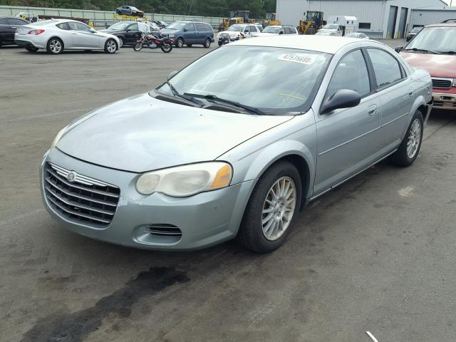 1C3AL56R65N585972 - 2005 CHRYSLER SEBRING TO SILVER photo 2