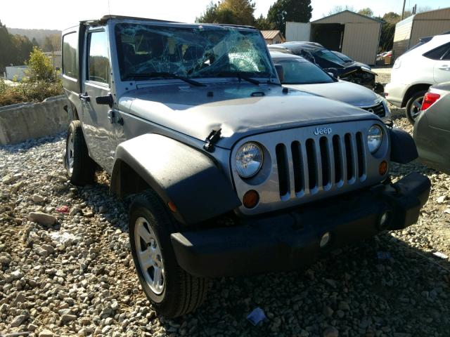 1C4AJWAG9DL619121 - 2013 JEEP WRANGLER S SILVER photo 1