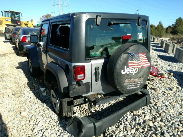 1C4AJWAG9DL619121 - 2013 JEEP WRANGLER S SILVER photo 3