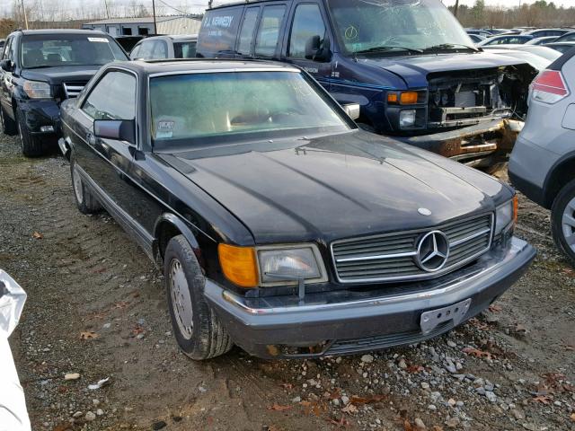 WDBCA45E5MA590605 - 1991 MERCEDES-BENZ 560 SEC BLACK photo 1