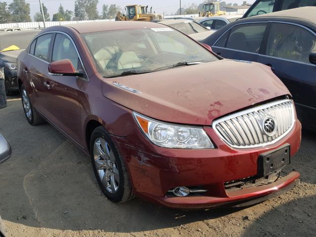 1G4GC5GGXAF323584 - 2010 BUICK LACROSSE C RED photo 1