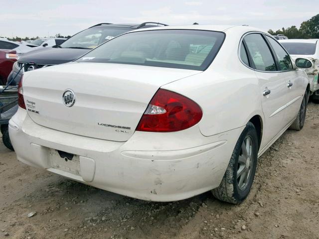 2G4WD552071111292 - 2007 BUICK LACROSSE C WHITE photo 4