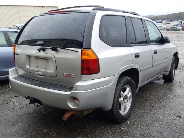 1GKDT13S962346268 - 2006 GMC ENVOY SILVER photo 4