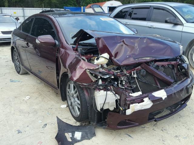 JTKDE177770182990 - 2007 TOYOTA SCION TC 栗色 照片 1