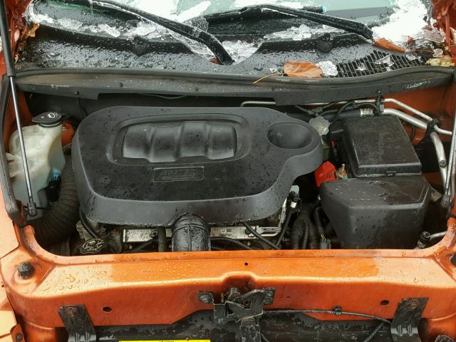 3GNDA13D48S517476 - 2008 CHEVROLET HHR LS ORANGE photo 7