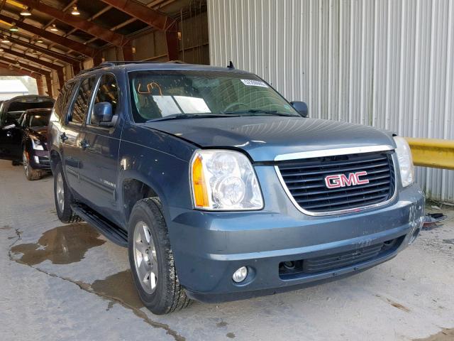 1GKEC23359R282616 - 2009 GMC YUKON SLE BLUE photo 1