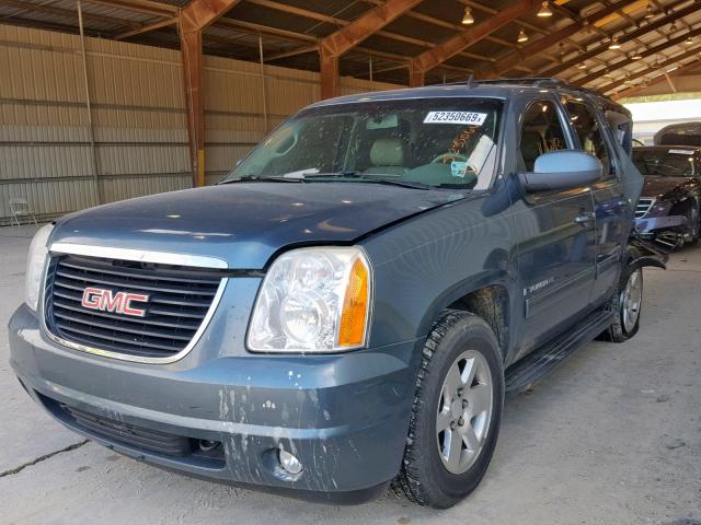 1GKEC23359R282616 - 2009 GMC YUKON SLE BLUE photo 2